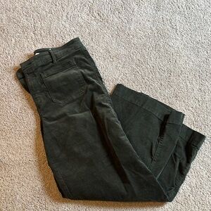 Dark Green Corduroy Pants